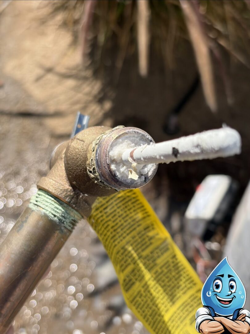 Sediment buildup in water heater when hot water smells like rotten eggs in Murrieta CA