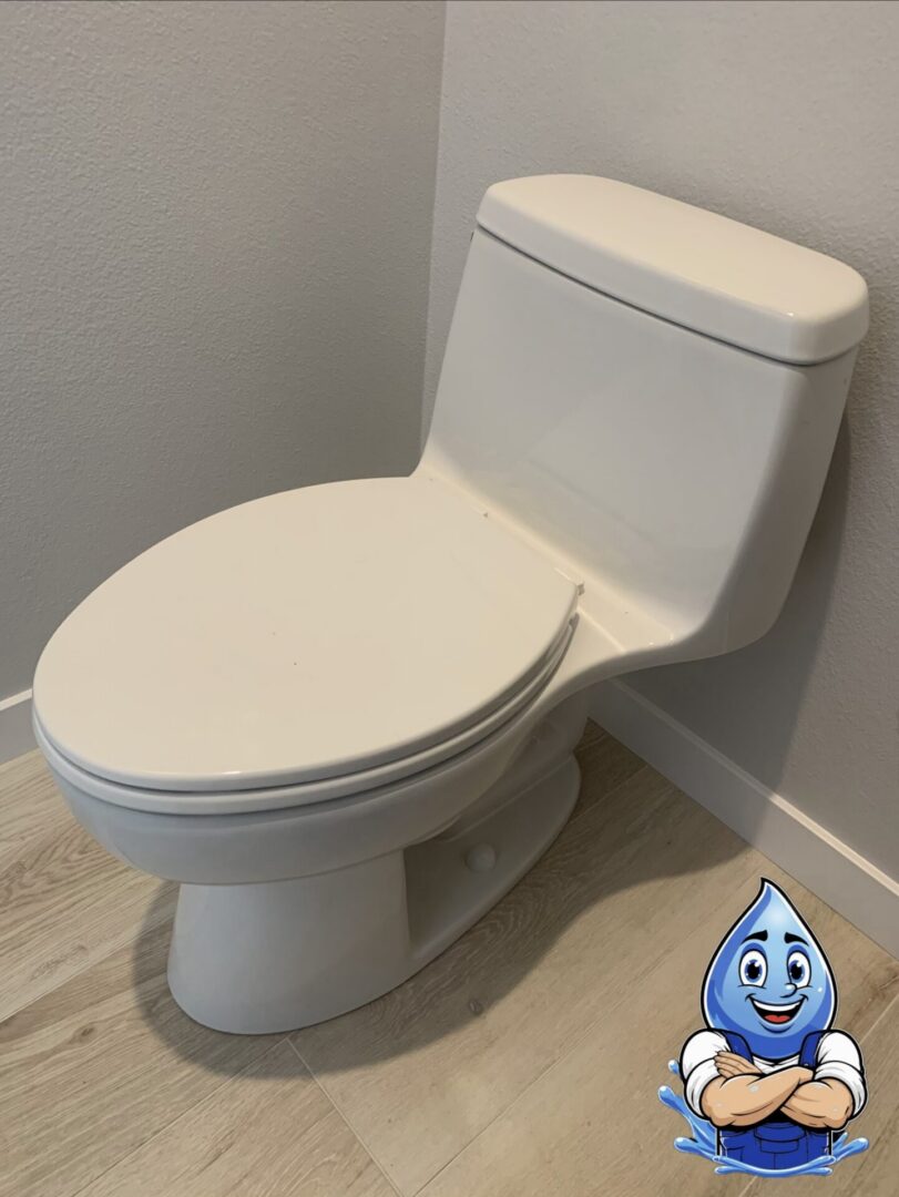 Kohler toilet installation in Murrieta CA by Hydro Plumbing