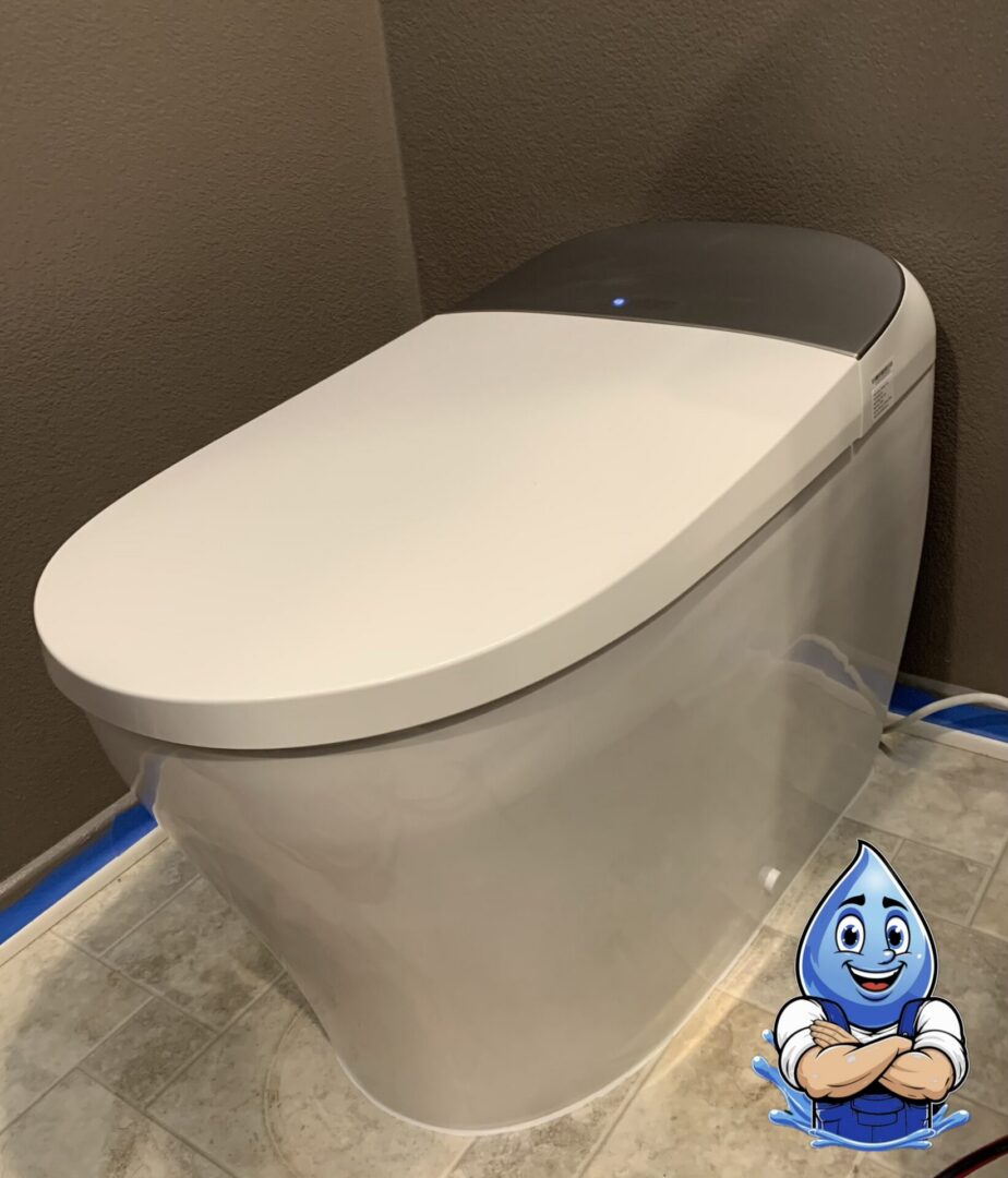 New toilet installation in Temecula CA by Hydro Plumbing